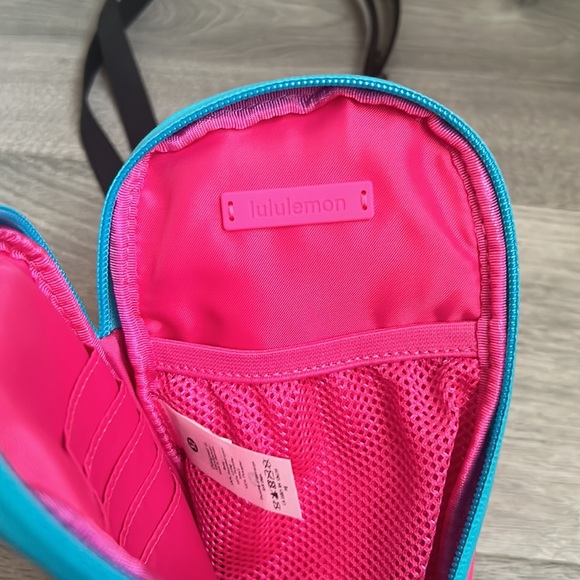 NWOT Modular Phone Crossbody Bag, Sonic Pink/Blue/Black - Picture 10 of 10